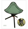 Factory direct sales of outdoor folding triangular chairs, portable and retractable ultra-light fishing three-legged stools details Picture
